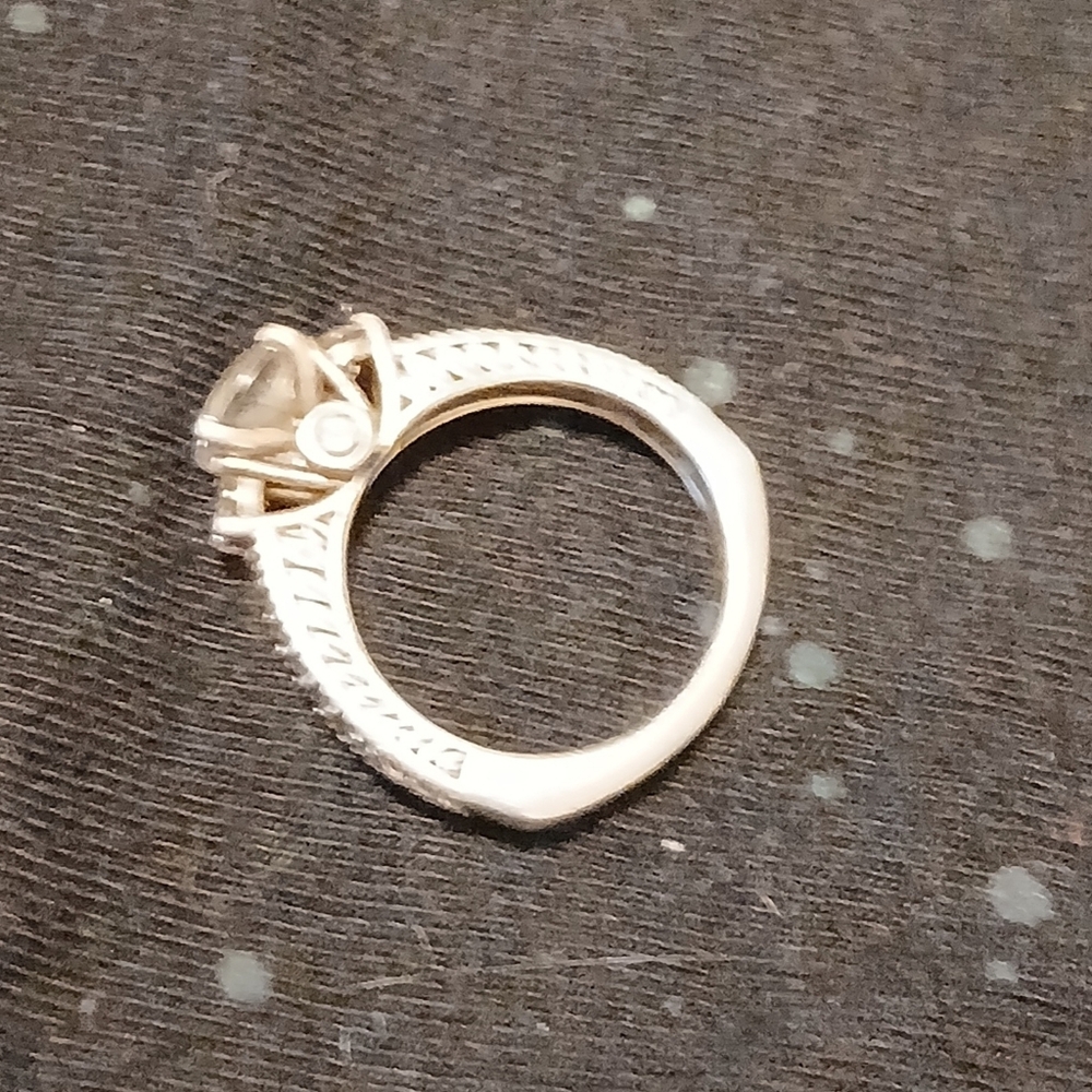 Diamond In Sterling Silver View 2